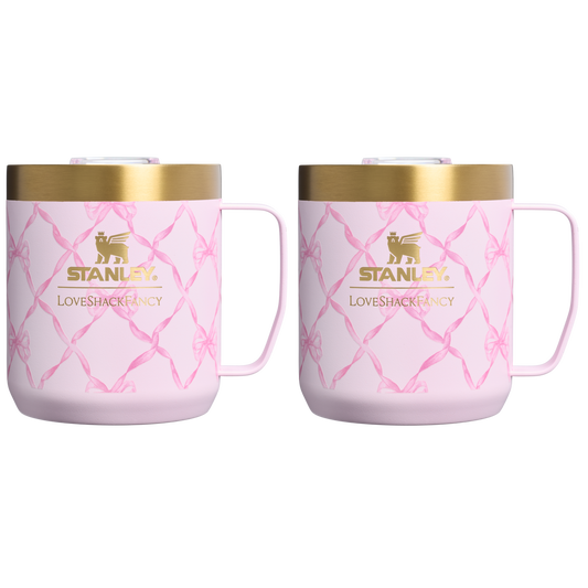 Stanley 1913 x LoveShackFancy Holiday Everyday Camp Mug Set | 12 OZ